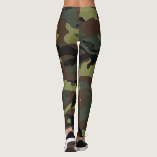 Leggings Camouflage militaire cool (Dos)