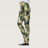 Leggings Camouflage militaire des chats (Gauche)