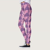 Leggings Camouflage Motoneige rose (Gauche)
