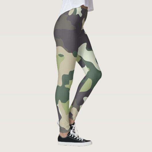 Leggings camouflage multi de came (Droite)