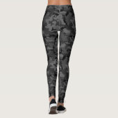 Leggings Camouflage noir (Dos)