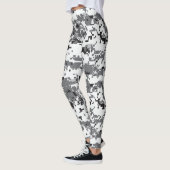 Leggings Camouflage numérique gris (Gauche)