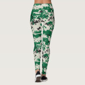 Leggings Camouflage numérique vert (Dos)