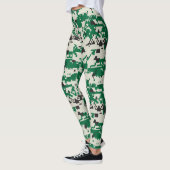 Leggings Camouflage numérique vert (Gauche)