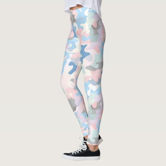 Leggings Camouflage pastel clair (Gauche)