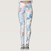Leggings Camouflage pastel clair (Devant)