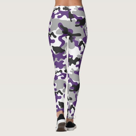 Leggings Camouflage Purple GRL Power (Dos)