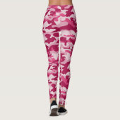 Leggings Camouflage rose (Dos)