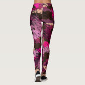 Leggings camouflage rose (Dos)