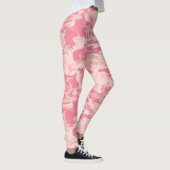 Leggings Camouflage rose. Camo ton (Droite)