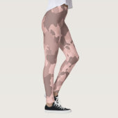 Leggings Camouflage rose en or Camo Motif militaire (Droite)
