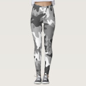 Leggings Camouflage Snow Army (Devant)