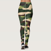 Leggings Camouflage tendance pour le W actif et Dé (Dos)
