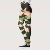 Leggings Camouflage tendance pour le W actif et Dé (Gauche)
