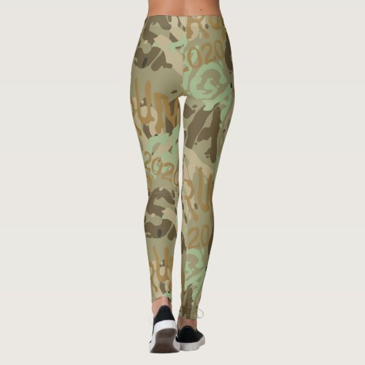 Leggings Camouflage TRUMP MAGA 2020 2 (Dos)