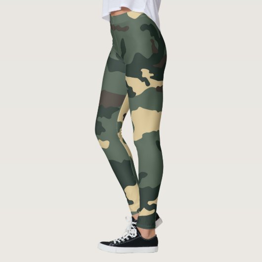 Leggings Camouflage vert (Gauche)
