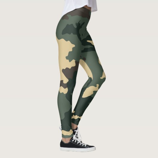 Leggings Camouflage vert (Droite)
