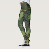 Leggings Camouflage vert (Gauche)