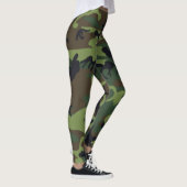 Leggings Camouflage vert (Droite)
