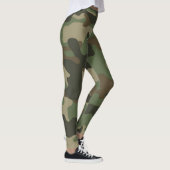 Leggings Camouflage Vert Camo Motif de l'armée (Droite)