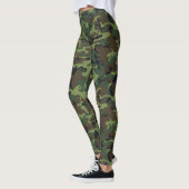Leggings Camouflage vert militaire (Gauche)