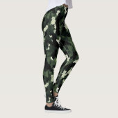 Leggings Camouflage vert Motif Chat (Droite)