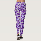Leggings Camouflage Violet (Dos)