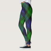 Leggings Campbell Clan Tartan Plaid Black Watch (Gauche)