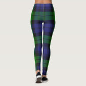 Leggings Campbell Clan Tartan Plaid Black Watch (Dos)