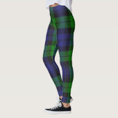 Leggings Campbell Clan Tartan Plaid Black Watch (Gauche)