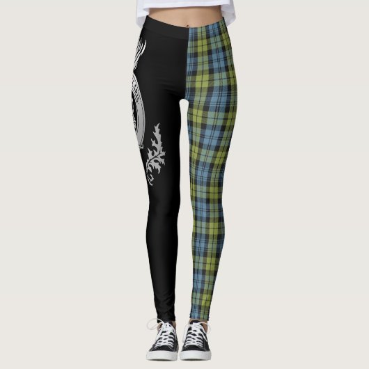 Leggings Campbell Crest & Tartan (Devant)