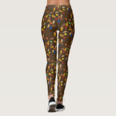 Leggings Camping Brown Trail Mix Nuts Candy Snack Food (Dos)