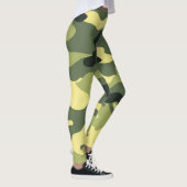 Leggings Camping Chasse Camouflage vert (Droite)