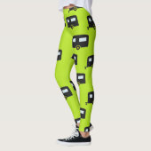 Leggings Camping remorques en vert (Gauche)