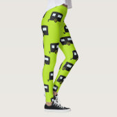 Leggings Camping remorques en vert (Droite)