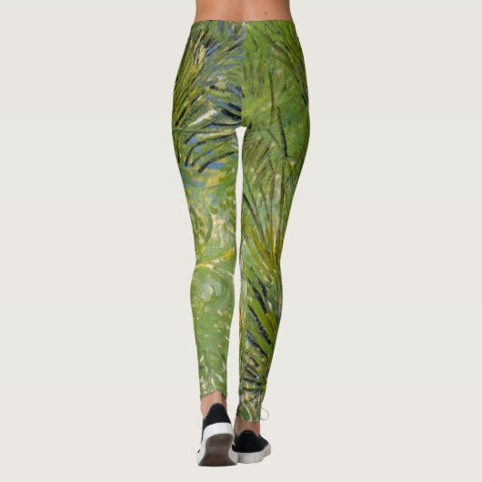 Leggings Camps d'herbe par Vincent van Gogh (Dos)