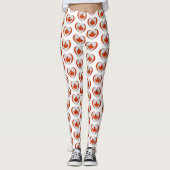 Leggings Canada Maple Leaf Heart n'est pas à vendre Fière (Devant)