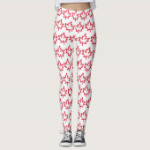 Leggings Canada Maple Leaf Patriotique Gratuit Non À Vendre (Devant)