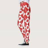 Leggings CANADA Texte personnalisé EXÉCUTEZ VOTRE PROPRE dr (Gauche)