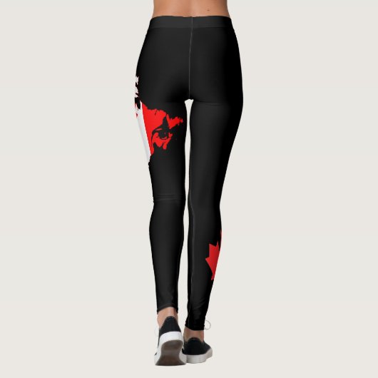 Leggings Canadien (Dos)