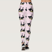 Leggings Canards : Cayugas noirs (Dos)