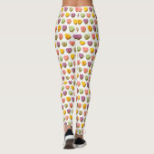 Leggings Candy Hearts Amour Motif (Dos)
