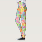 Leggings Candy Hearts Motif - SFW (Gauche)