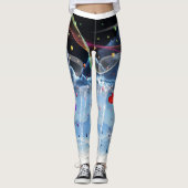 Leggings Candy Lolipop surréaliste (Devant)