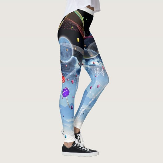 Leggings Candy Lolipop surréaliste (Droite)