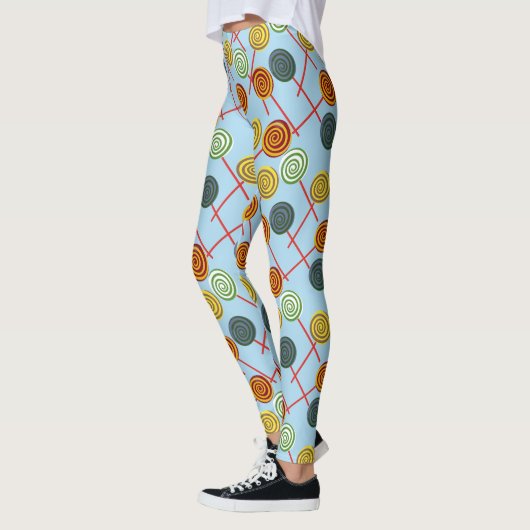 Leggings Candy pattern | Lollies 1lipop (Gauche)