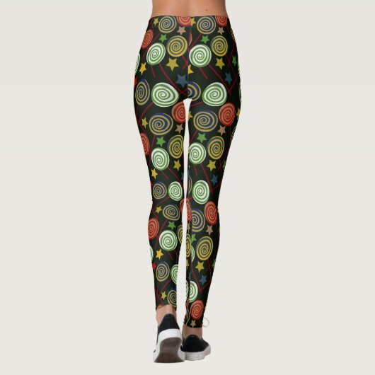 Leggings Candy pattern | Lollies | lollipop (Dos)