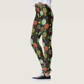 Leggings Candy pattern | Lollies | lollipop (Gauche)