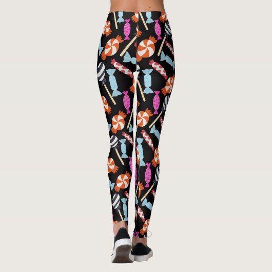 Leggings Candy pattern | Lollies pattern | lollipop 37 (Dos)