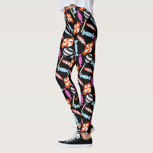 Leggings Candy pattern | Lollies pattern | lollipop 37 (Gauche)